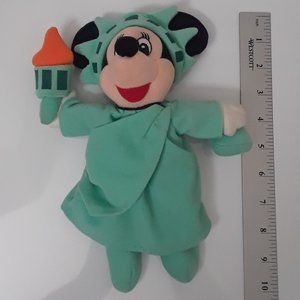 Disney | Toys | Minnie Mouse Statue Of Liberty Plush Doll | Poshmark